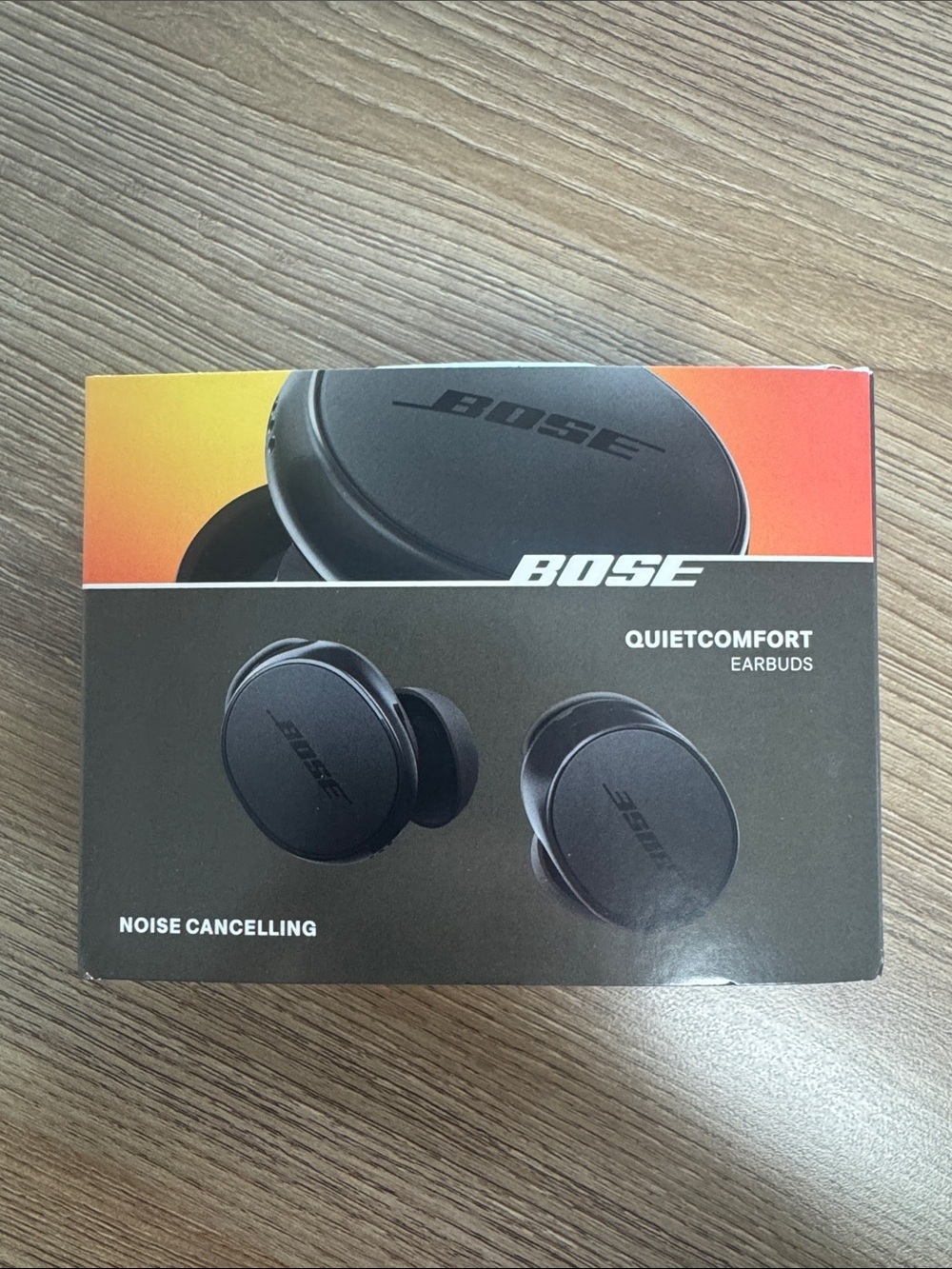 NIB Bose QuietComfort Earbuds - Charcoal Black